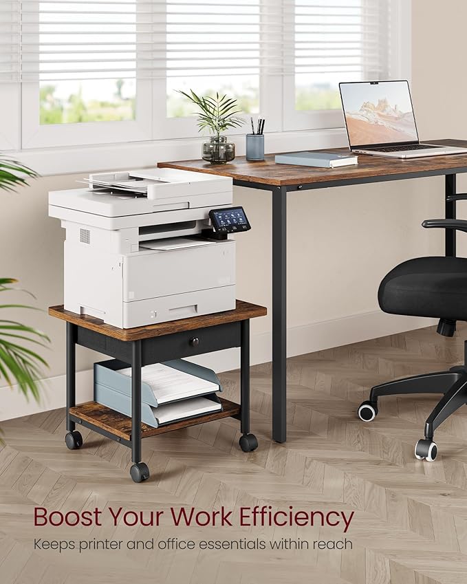 VASAGLE Heavy-Duty Printer Stand