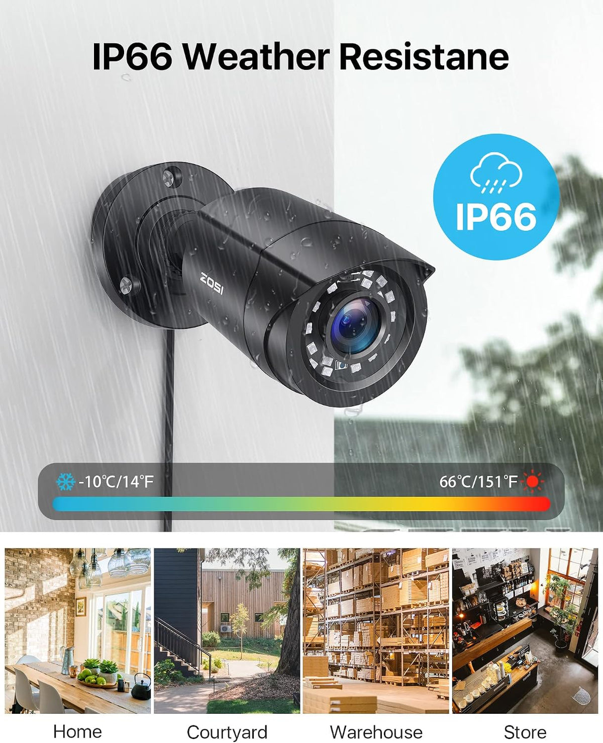 zosi 3k lite wired cctv camera system, 2, view 9