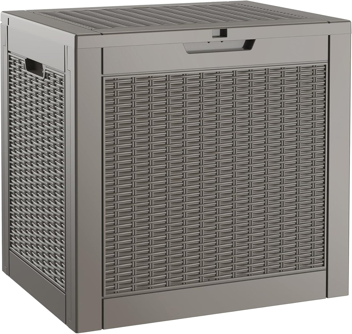 Outdoor Storage Box Waterproof, 35 Gallon Deck Box for Patio Storage