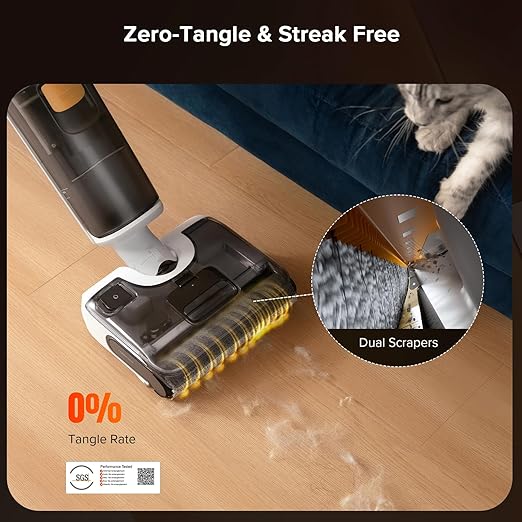 roborock F25 GT Set Wet Dry Vacuum Mop, Wet Dry Vacuum Cleaner Cordless