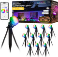 Enbrighten Vibe Eternity Garden Lights, 12 RGBWIC LEDs, Waterproof, Outdoor