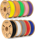 ELEGOO PLA Filament Bundle 10KG, 1.75mm 3D Printer Filament Dimensional
