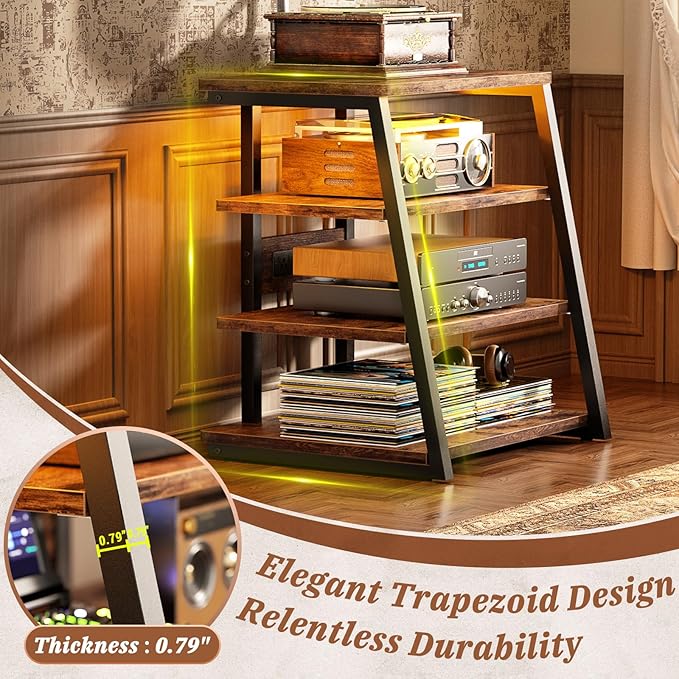 Armocity 4-Tier AV Media Stand