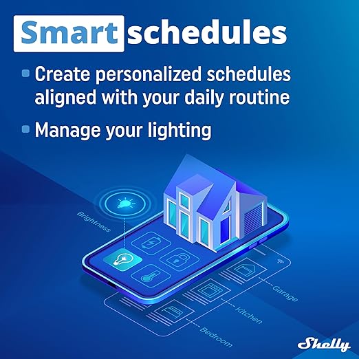 Shelly Wave 2PM US LR UL | Z-Wave Long Range Smart Switch Relay, 2-Channel 16 A