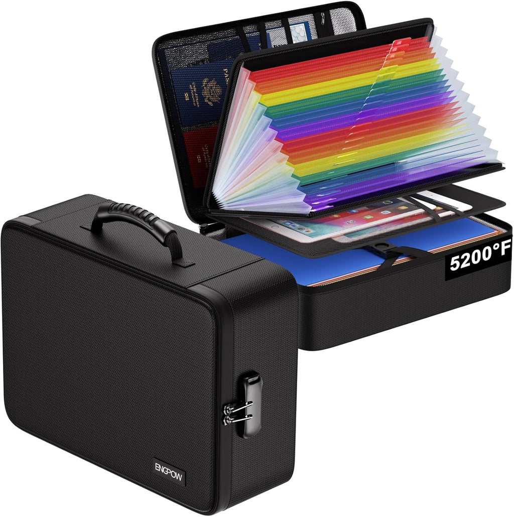 ENGPOW 5200℉ Soft Case Fireproof Document Box