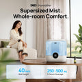 DREO 6L Top Fill Humidifiers for Bedroom, 60H Runtime 28 dB Quiet Supersized