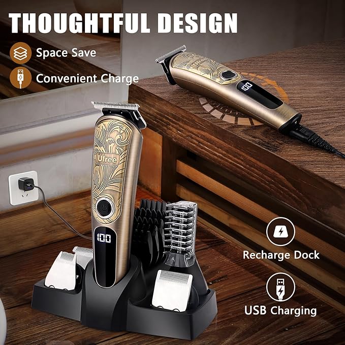 Ufree Gifts for Men, Beard Trimmer