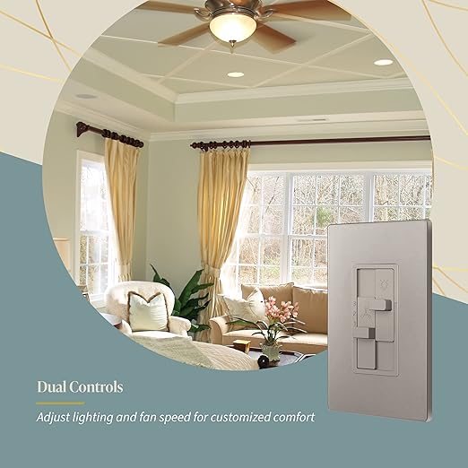 TOPGREENER Kalide Combo Dimmer Switch