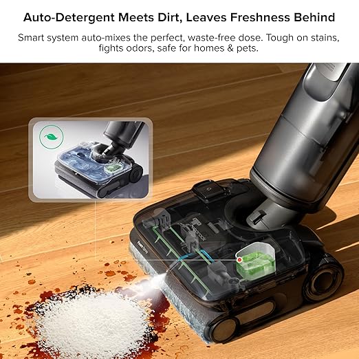 roborock F25 ACE Pro Foam Wet Dry Vacuum Cleaner, Cordless Vacuum Mop, 25000Pa