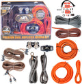 Elite Audio Premium Series Amp Kit Copper Clad Aluminum Wire, Triple-Shielded
