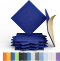 Amantech 12 Pack Acoustic Panels Self Adhesive Sound Proof Foam, High Density
