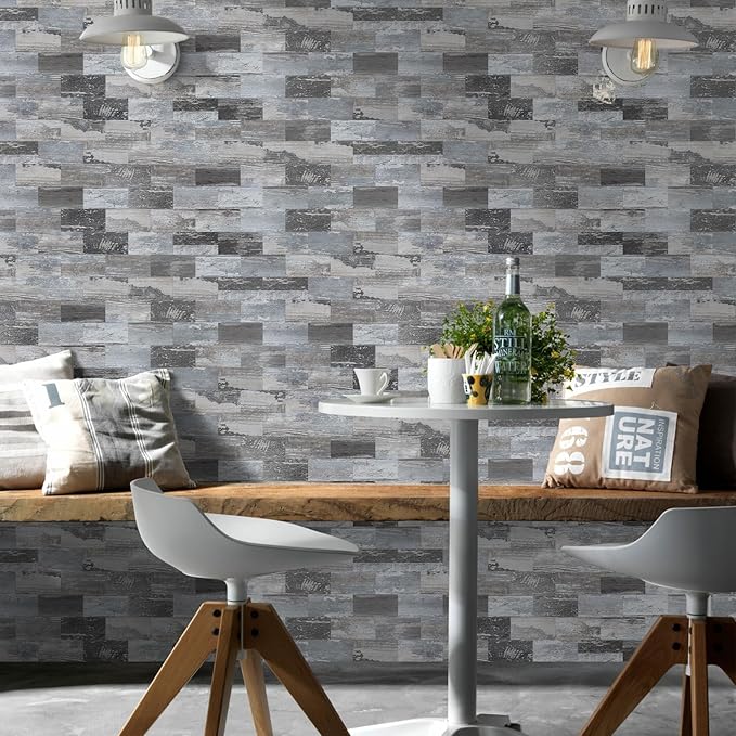 Vamos Tile 100-Piece Peel and Stick Backsplash Seamless Tile, Stick on