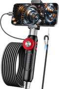 Articulating Borescope 360°Rotation, for Home & Auto Inspection