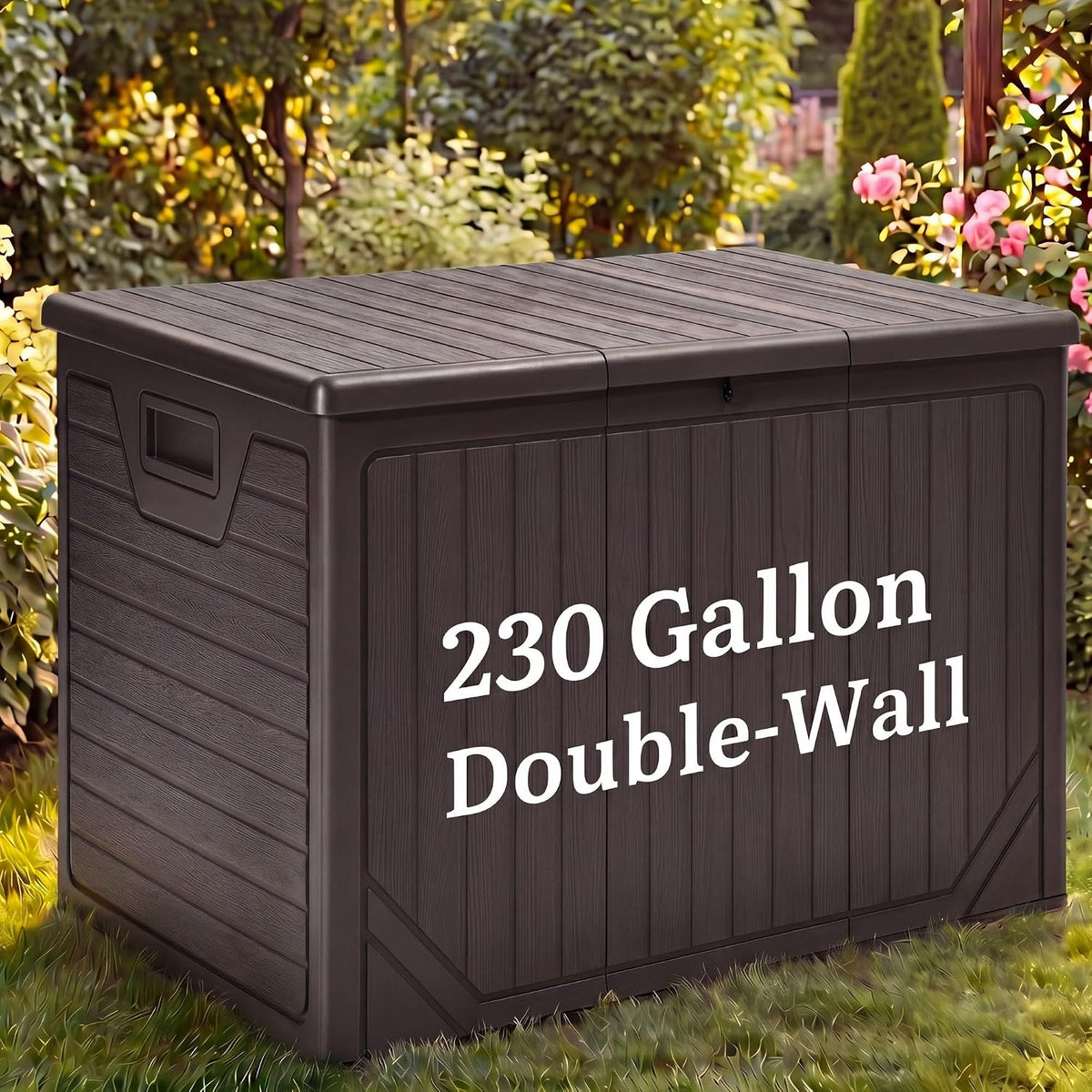 YITAHOME 230 Gallon Extra Large Outdoor Storage Box