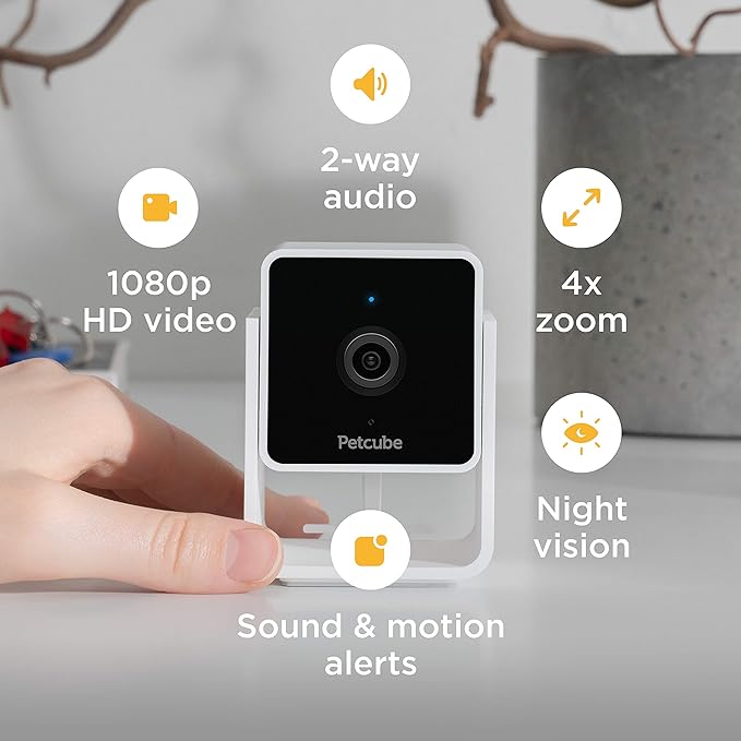 Petcube Cam Indoor Home Security Camera (2-Pack)