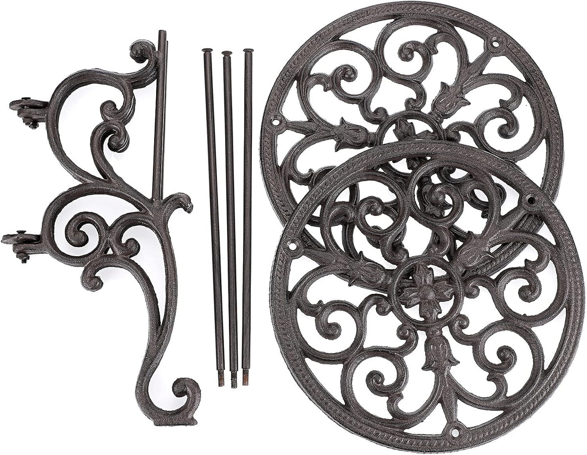 ownmy cast iron plant stand indoor outdoor wrought showing dimensions