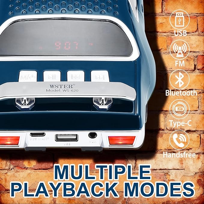 Retro Car Bluetooth Speaker