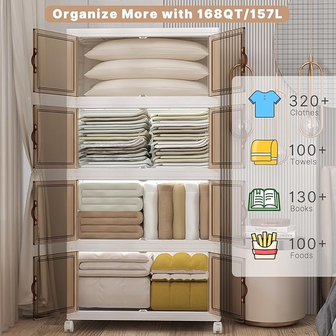 Extra Large Stackable Storage Bins