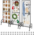 VEVOR 3 Packs Grid Wall Panels, 1.9 x 5.4 ft Wire Grid Panels Display Rack