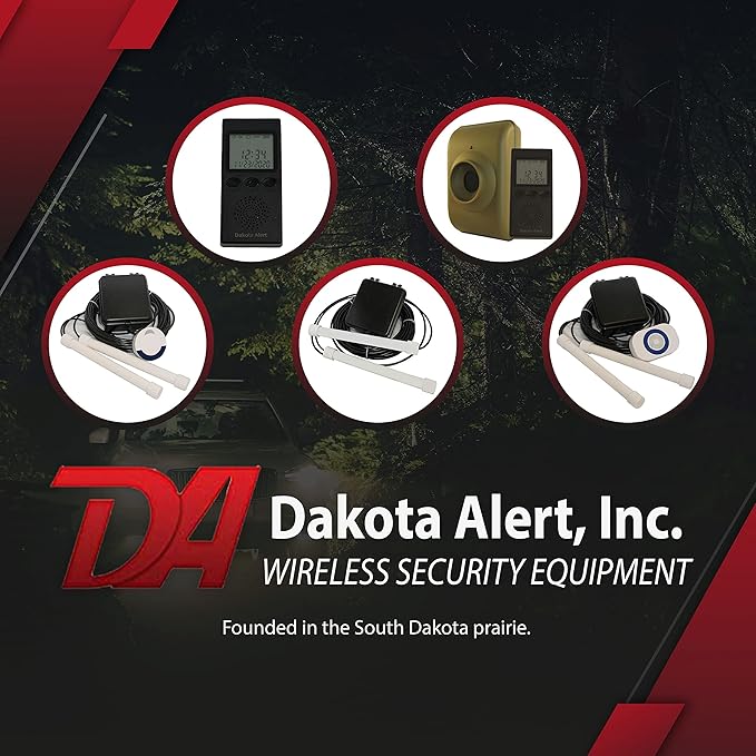Long Range Motion Sensor System- Dakota Alert MTPR-4000 Wireless Motion