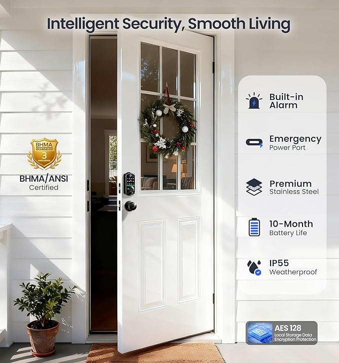 Veise VE017-K Fingerprint Smart Lock