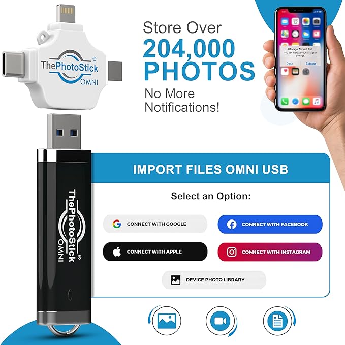 ThePhotoStick® Omni 128GB (2 Pack)
