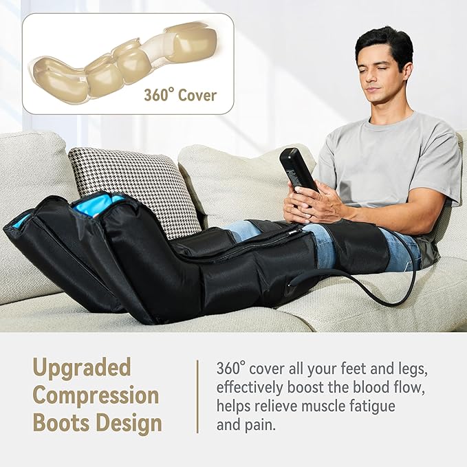 FIT KING Air Compression Leg and Foot Boots Massager