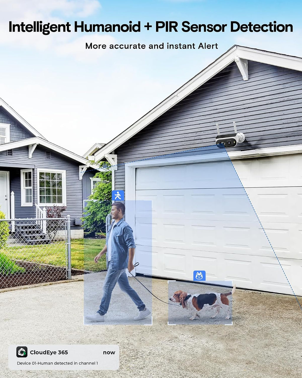 Solar Security Cameras Wireless Outdoor, 4-Camera System with 10CH NVR
