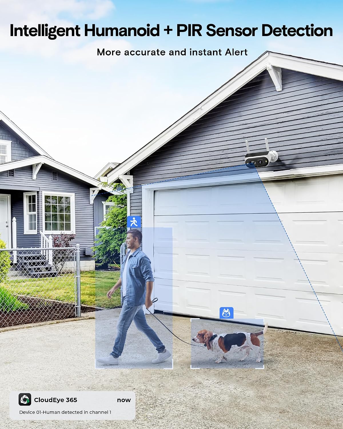 Solar Security Cameras Wireless Outdoor, 4-Camera System with 10CH NVR