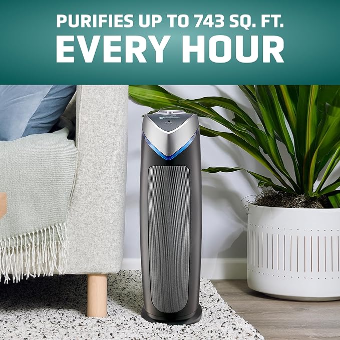 GermGuardian HEPA Air Purifier for Home, Large Rooms