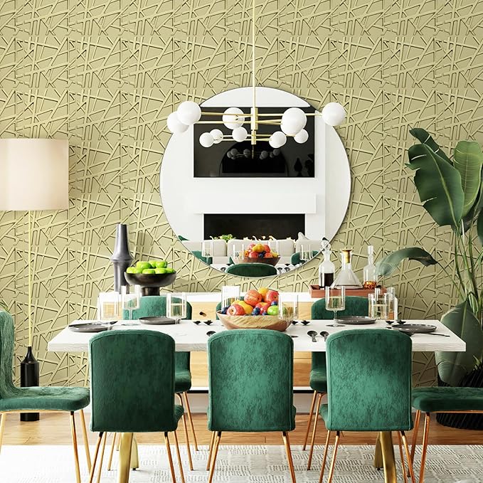 LEVOWAY 33 Pack 3D Wall Panels for Interior Wall Decor, Wall Covering Panles