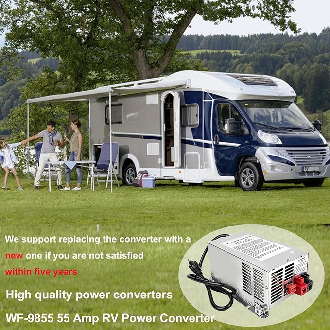 WF-9855 55 Amp Power Converter, Rv Power Converter
