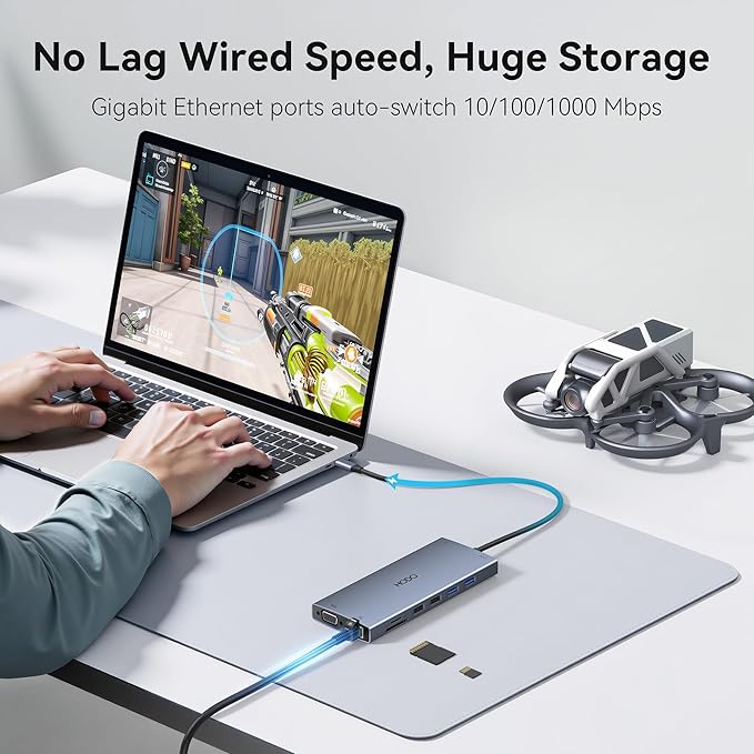 USB C Docking Station Dual Monitor