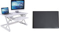 Rocelco 32" Height Adjustable Standing Desk Converter BUNDLE