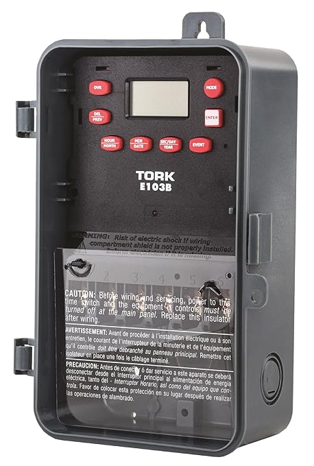 NSI Multipurpose Control 24 Hour Time Switch, 120-277 VAC Input Supply