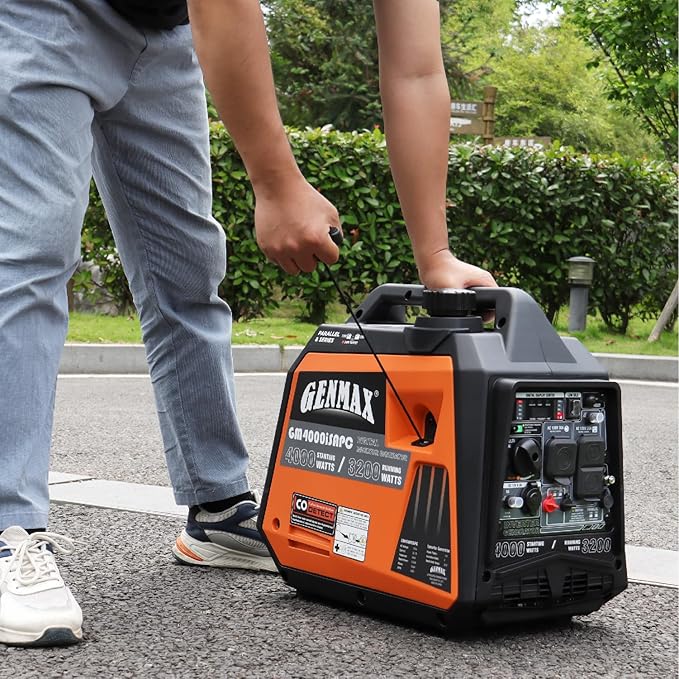 GENMAX Generator，EPA Compliant, Eco-Mode Feature, Ultra Lightweight