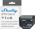 Shelly 2PM Gen4 | Wi-Fi, Zigbee & Matter 2-Channel Smart Relay Switch