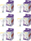 WiZ 65W BR30 Tunable White LED Smart Bulb (Pack of 6)
