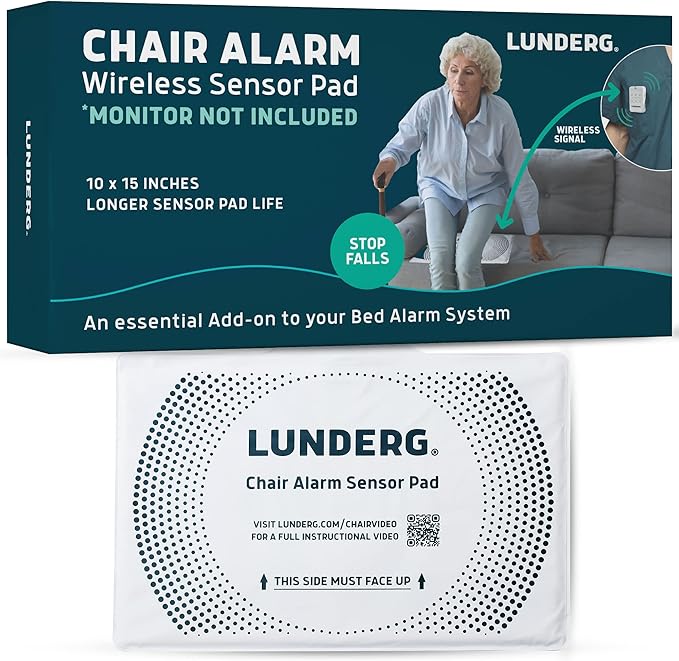Lunderg Chair Alarm Wireless Sensor Pad