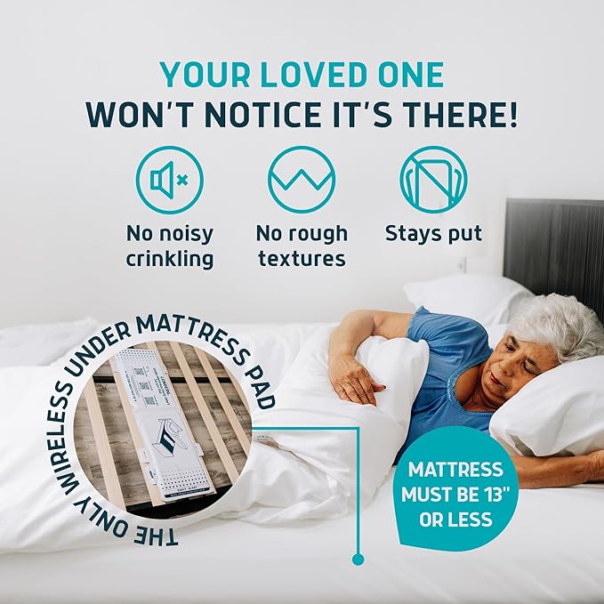 Lunderg Under Mattress Bed Alarm