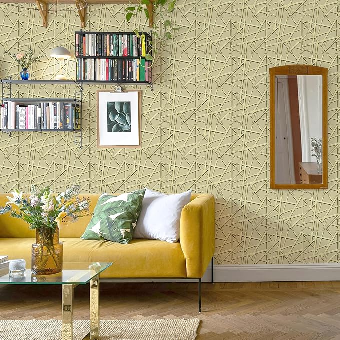 LEVOWAY 33 Pack 3D Wall Panels for Interior Wall Decor, Wall Covering Panles