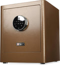 Eylar Intact Compact Quick Access Biometric Fingerprint Gun Safe with Nex-Gen Full Keypad Module Tall Bronze