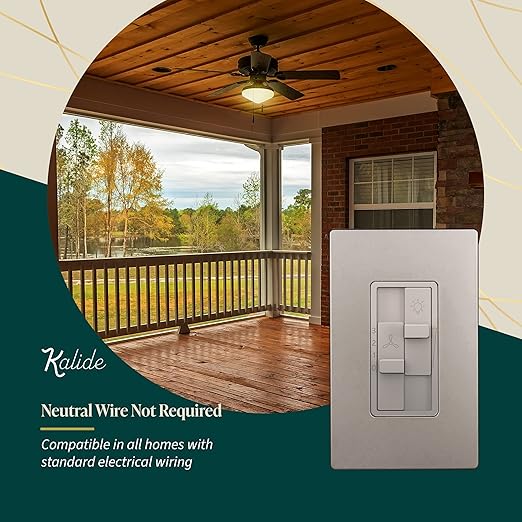 TOPGREENER Kalide Combo Dimmer Switch