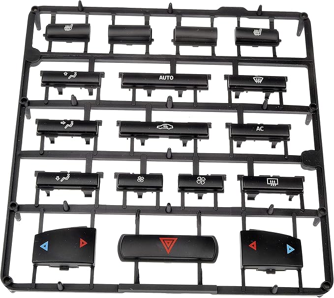 Dorman 76833 HVAC Control Button Kit Compatible