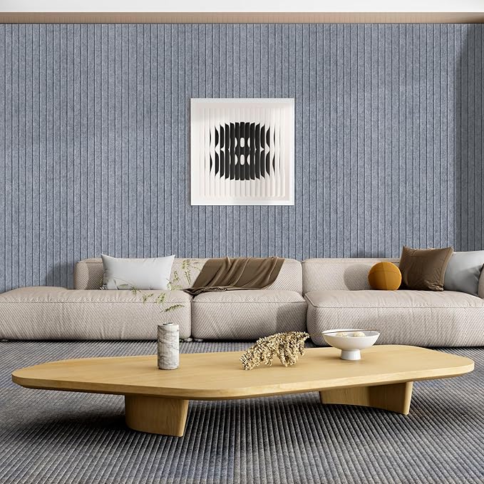 5 Pack Acoustic Panels, Premium Wall Sound Absorbing Panels, Decorative Sound