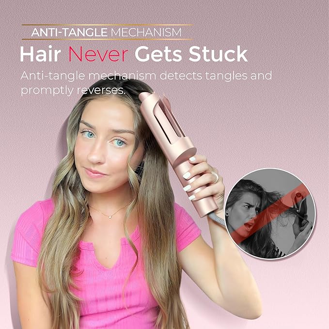 Upgraded Automatic Rotating Curling Iron