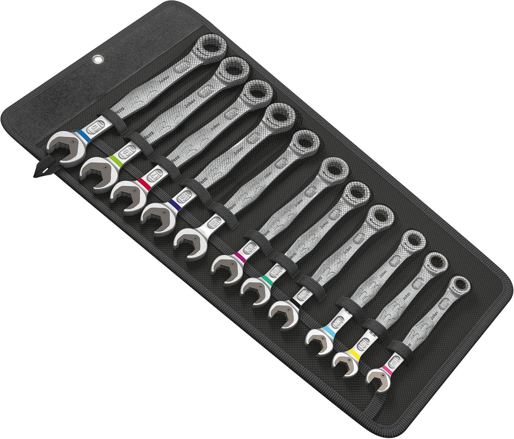 wera 05020013001 joker combination wrench-set, 11 pieces shown in use