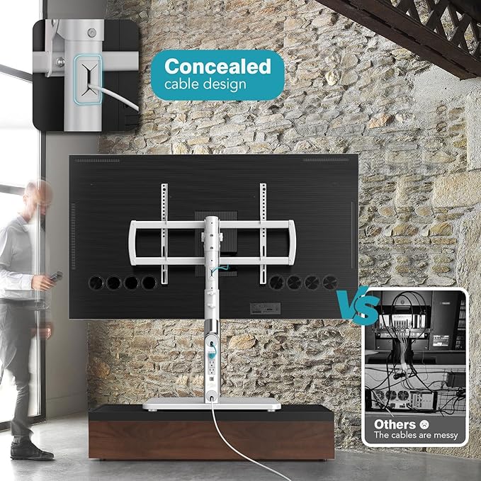 LLDEPLL Universal TV Stand Tabletop TV Mount
