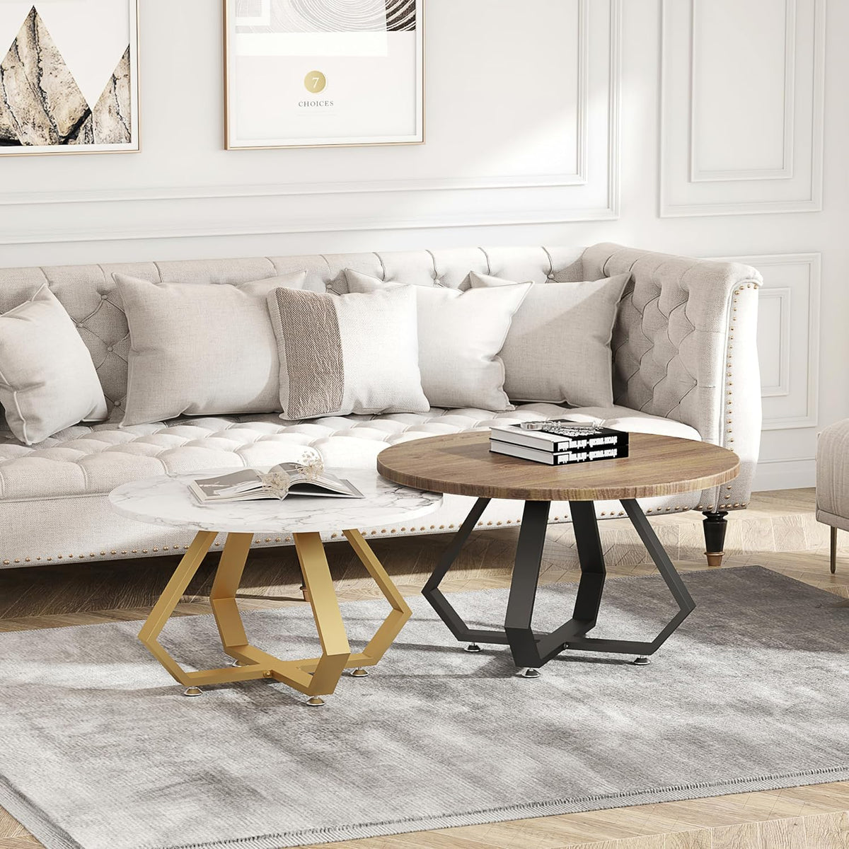 Coffee Table Legs 16 inch, Metal Table Legs Diamond Shape Black Industrial Modern Bench Chair Base Furniture Legs Desk Leg (Black)