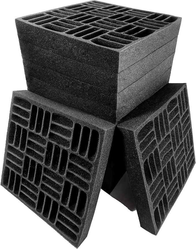 Foroomaco 12 Pack Sound Proof Foam Panels